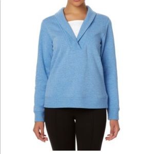 Dark Purple Laura Scott Sweater, Size L (NWT)